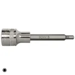1/2" Zástrčná hlavica 6 mm (dĺžka 100 mm)