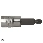 1/4" Zástrčná hlavica štvorkrídlová X4