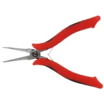 Kliešte na drôt s polguľatými zahnutými čeľusťami na jemnú mechaniku 150mm 90g