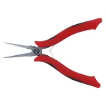Kliešte na drôt s polguľatými ihlovými čeľusťami na jemnú mechaniku 150mm 80g