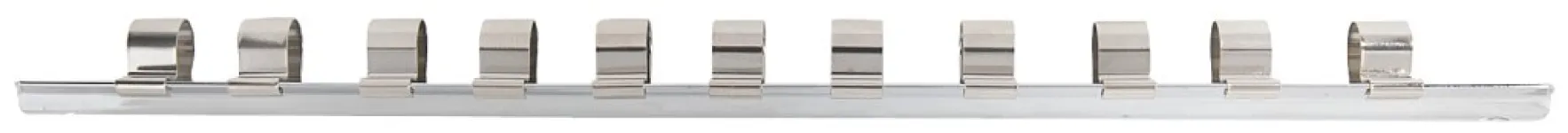 3/8" Držiak hlavíc - lišta 255mm pre 11 hlavíc