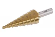Vrták stupňovitý HSS 4-20 mm Titan 20490