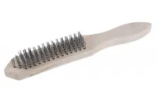 Kartáč ocel. 5rady drevo 300  22034