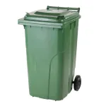 Nádoba plastová 240 l - zelená