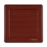 Mriežka vetracia VM 150x150/pr.100  G hnedá 216