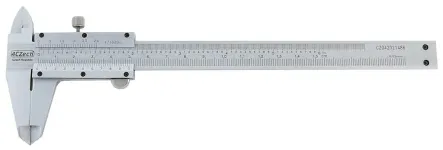 Meradlo pos. 4CZech 150 mm, 0,02 mm,skrutka
