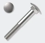 Skrutka vratová M6x80 ZB DIN 603 4.8