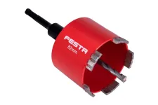 Korunka vŕtacia diamantová FESTA 82mm segmentová so stopkou SDS+