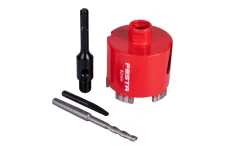 Korunka vŕtacia diamantová FESTA 82mm segmentová so stopkou SDS+