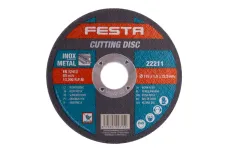 Kotúč rezný na kov FESTA115x1,0mm 22211