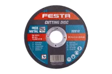 Kotúč rezný FESTA na kov 115x1.2x22.2mm
