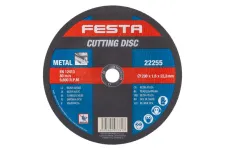 Kotúč rezný FESTA na kov 230x1.6x22.2mm