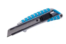 Nôž odlamovací WESTBERG ALU strieborno-červený 18mm tlačidlová ar.