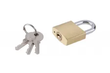 Zámok visiaci FESTA mosadz zosilnený 30mm