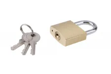 Zámok visiaci FESTA mosadz zosilnený 35mm