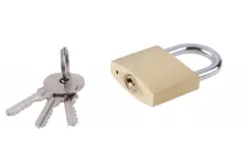 Zámok visiaci FESTA mosadz zosilnený 40mm