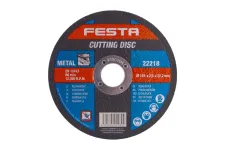 Kotúč rezný FESTA na kov 125x2.5x22.2mm