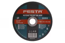 Kotúč rezný FESTA na kov 150x1.6x22.2mm