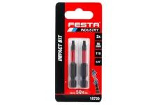 Bit torzný FESTA INDUSTRY TORX10 50mm S2 1/4" 2ks