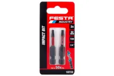 Bit torzný FESTA INDUSTRY TORX20 50mm S2 1/4" 2ks