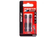 Bit torzný FESTA INDUSTRY TORX40 50mm S2 1/4" 2ks