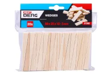 Klinky montážne WESTBERG 80x25x10-3mm 20ks drevené