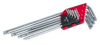 Sada L kľúčov torx FESTA CrV predĺžené T10-T50 9ks