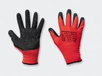 Rukavice pracovné LATEX GRIP č.8