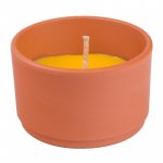 Sviečka Citronella teracota 130g