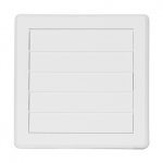 Mriežka vetracia VM 175x175/pr.125 G biela 233